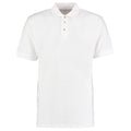 White - Front - Kustom Kit Workwear Mens Short Sleeve Polo Shirt