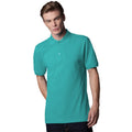 Turquoise - Back - Kustom Kit Workwear Mens Short Sleeve Polo Shirt