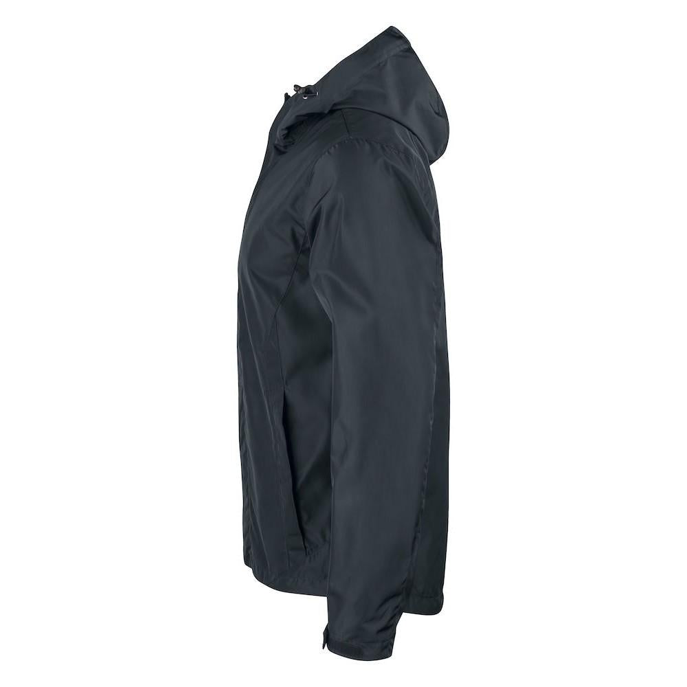 Black - Side - Clique Unisex Adult Webster Waterproof Jacket