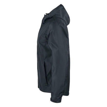 Black - Side - Clique Unisex Adult Webster Waterproof Jacket