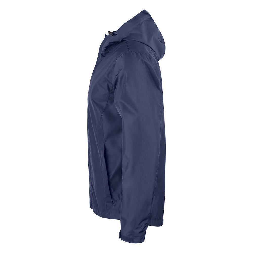 Dark Navy - Side - Clique Unisex Adult Webster Waterproof Jacket