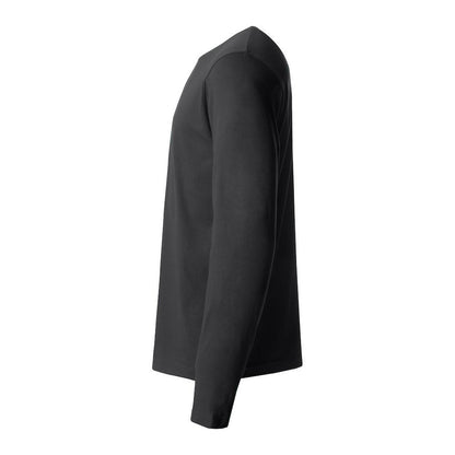 Black - Side - Clique Mens Basic Long-Sleeved T-Shirt