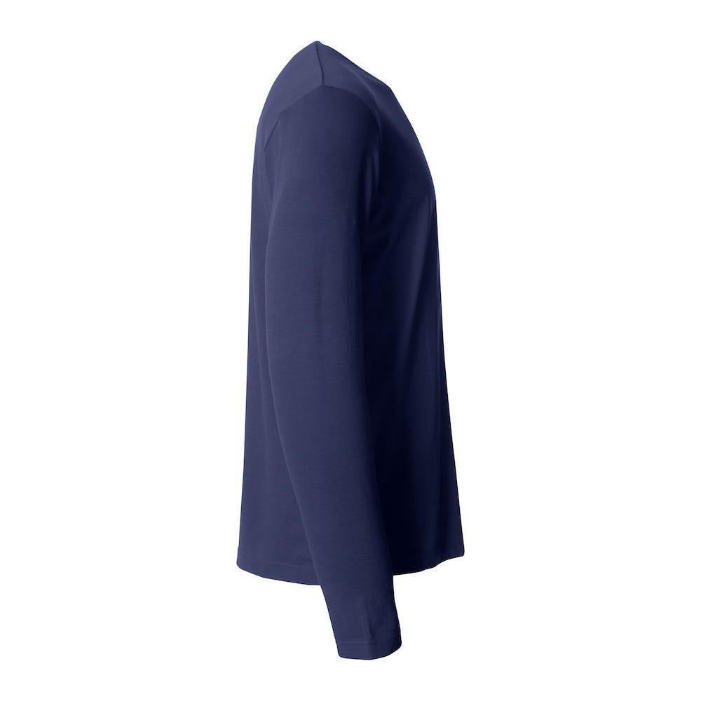 Dark Navy - Lifestyle - Clique Mens Basic Long-Sleeved T-Shirt