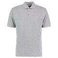 Heather Grey - Front - Kustom Kit Mens Klassic Superwash Short Sleeve Polo Shirt