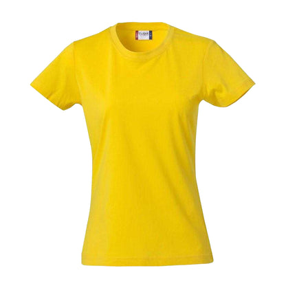 Black - Lifestyle - Clique Womens-Ladies Plain T-Shirt