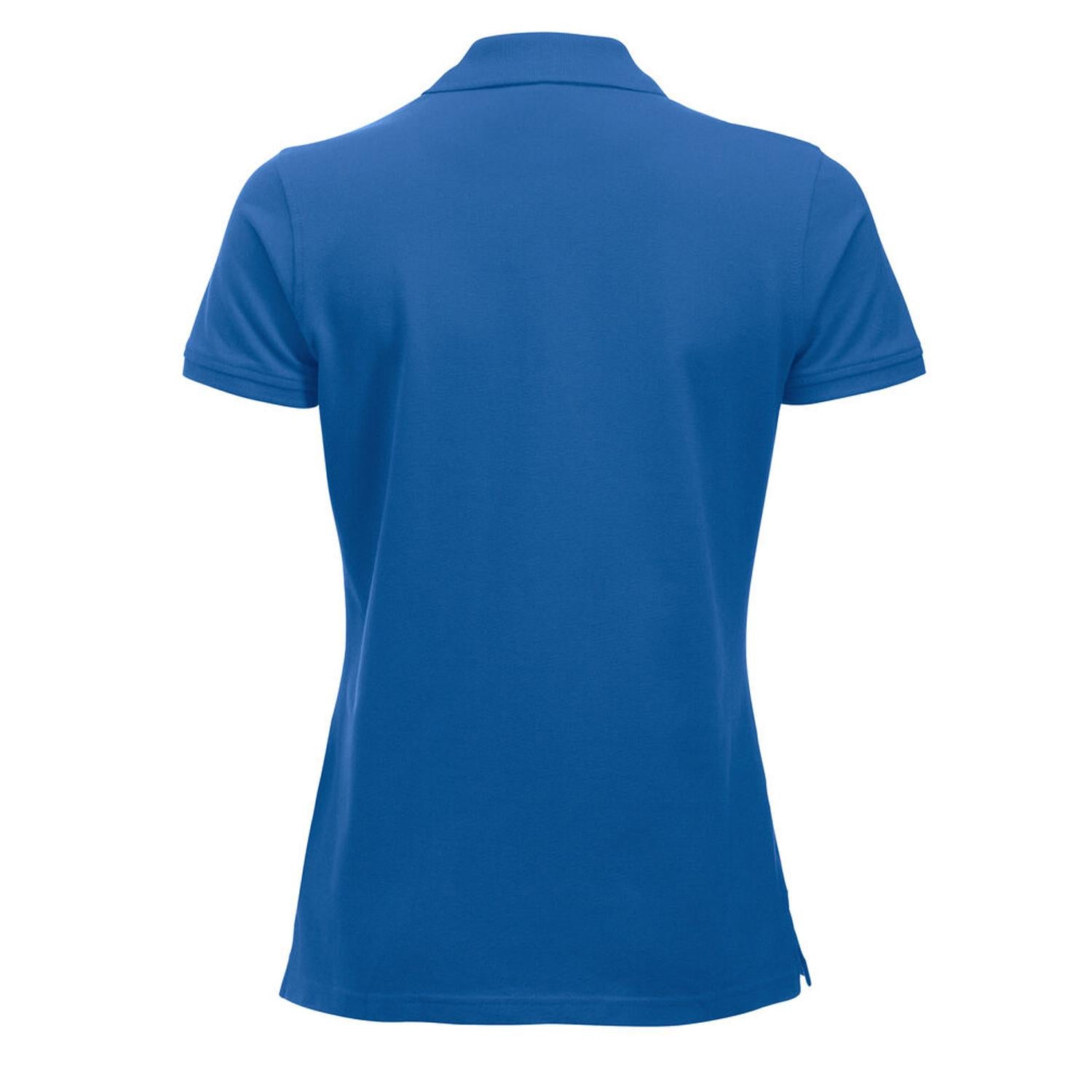 Royal Blue - Back - Clique Womens-Ladies Classic Marion Short-Sleeved Polo Shirt