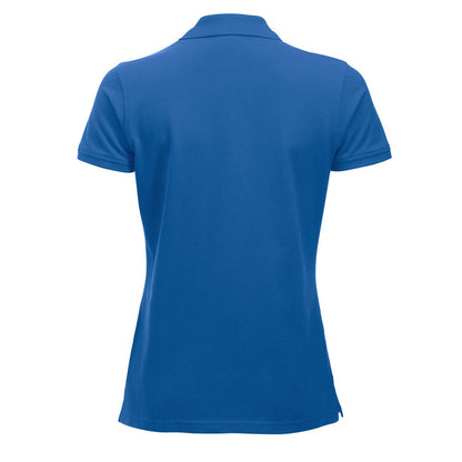 Royal Blue - Back - Clique Womens-Ladies Classic Marion Short-Sleeved Polo Shirt