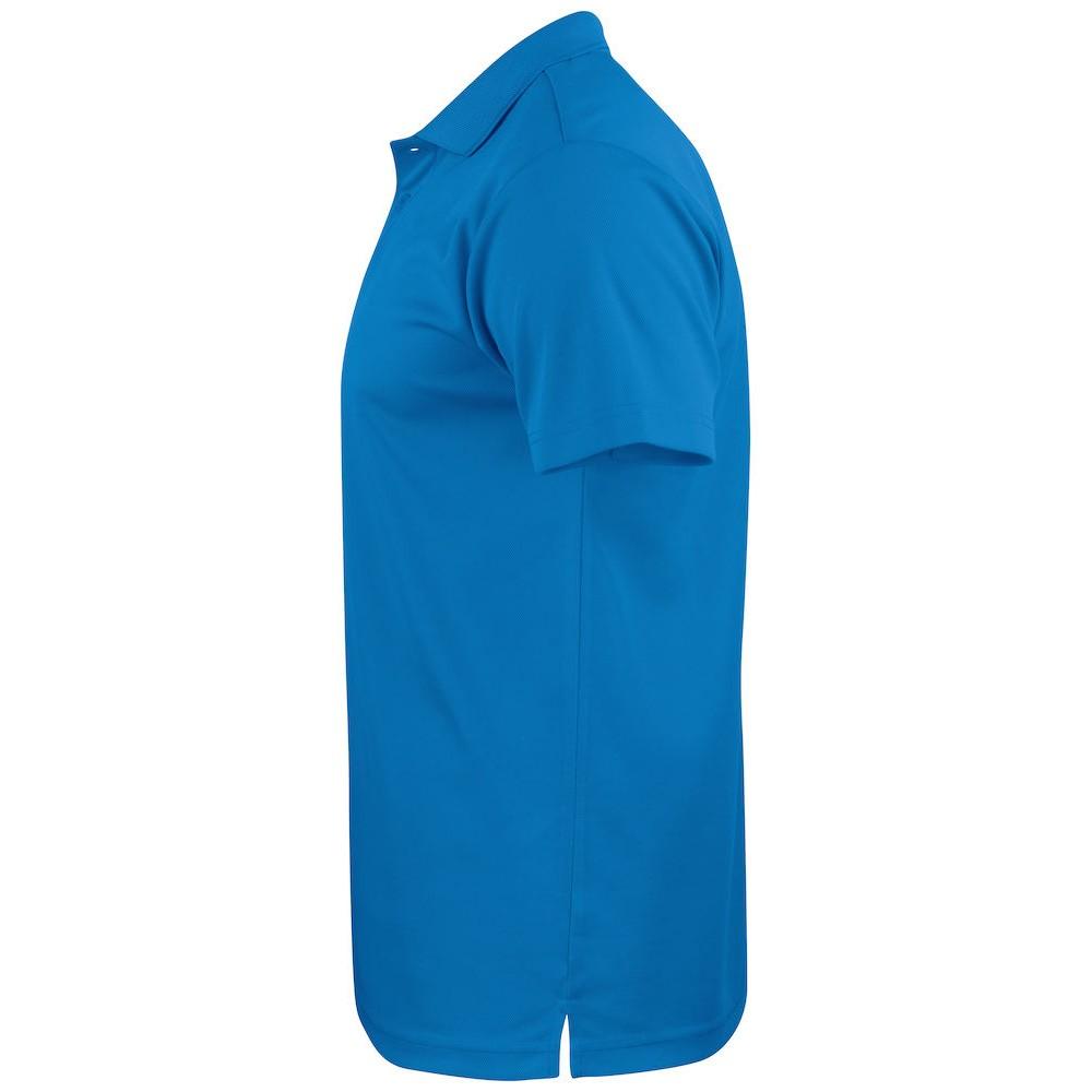 Royal Blue - Side - Clique Unisex Adult Basic Active Polo Shirt