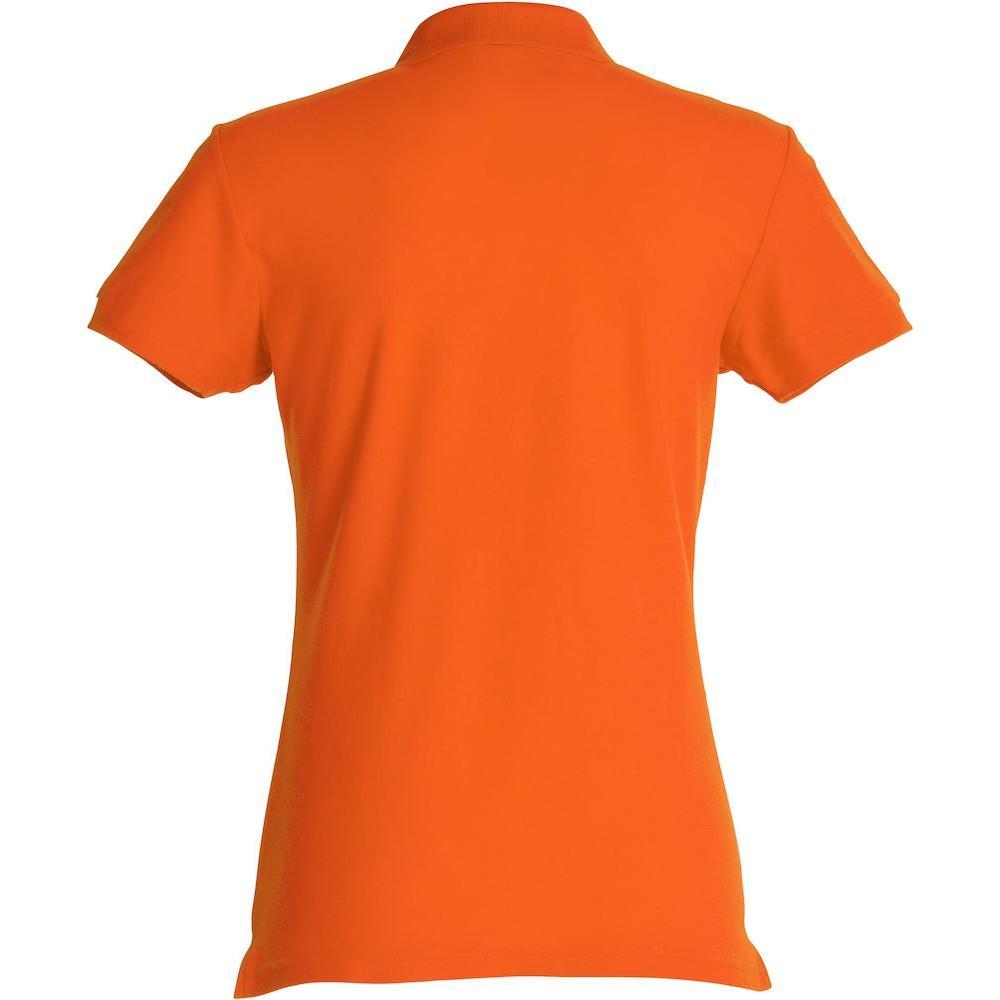 Blood Orange - Lifestyle - Clique Womens-Ladies Plain Polo Shirt