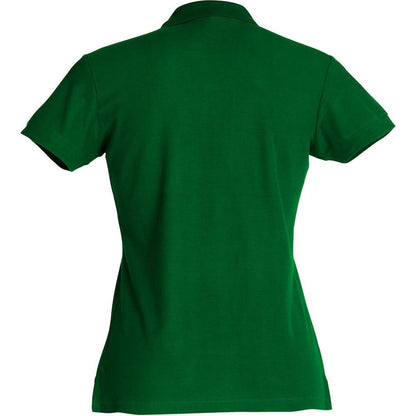 Bottle Green - Lifestyle - Clique Womens-Ladies Plain Polo Shirt