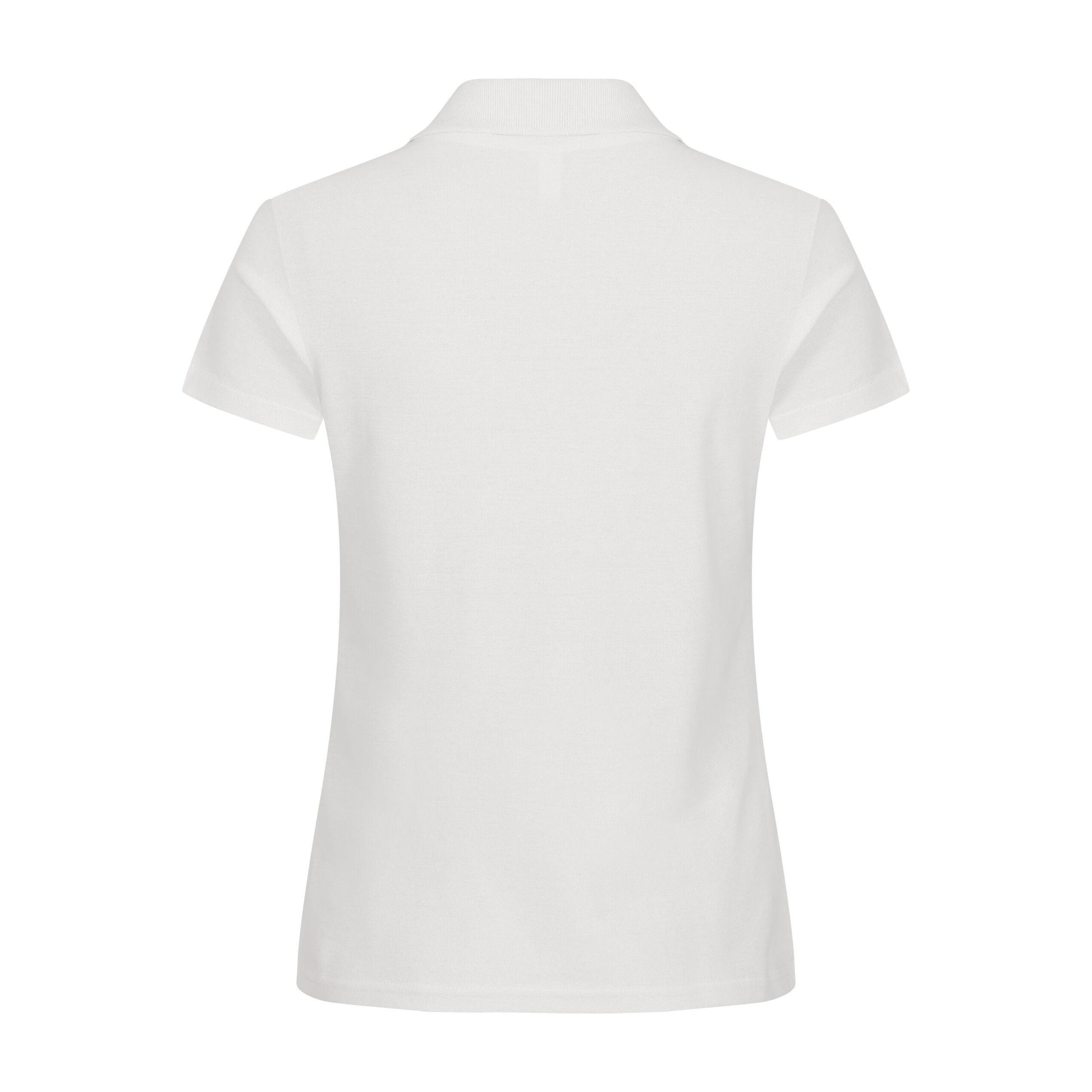 Off White - Side - Clique Womens-Ladies Plain Polo Shirt