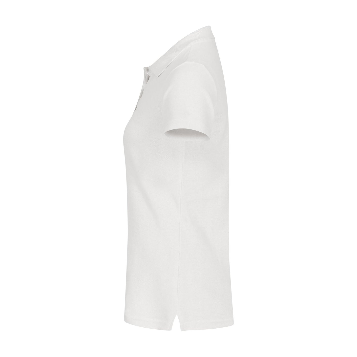 Off White - Lifestyle - Clique Womens-Ladies Plain Polo Shirt