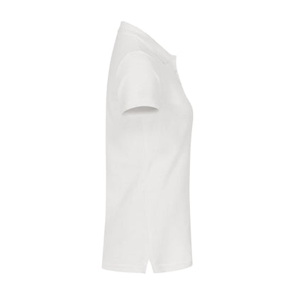 Off White - Pack Shot - Clique Womens-Ladies Plain Polo Shirt