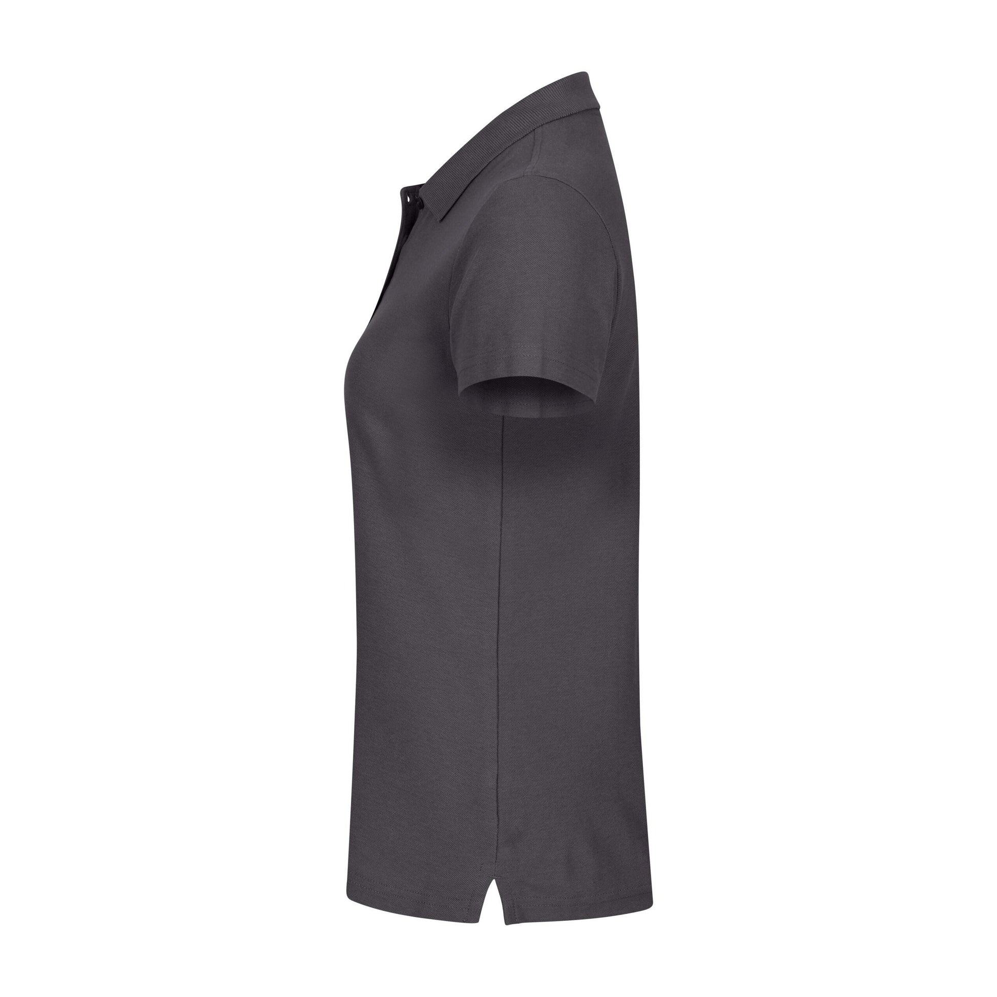 Metal Grey - Lifestyle - Clique Womens-Ladies Plain Polo Shirt