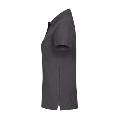 Metal Grey - Lifestyle - Clique Womens-Ladies Plain Polo Shirt