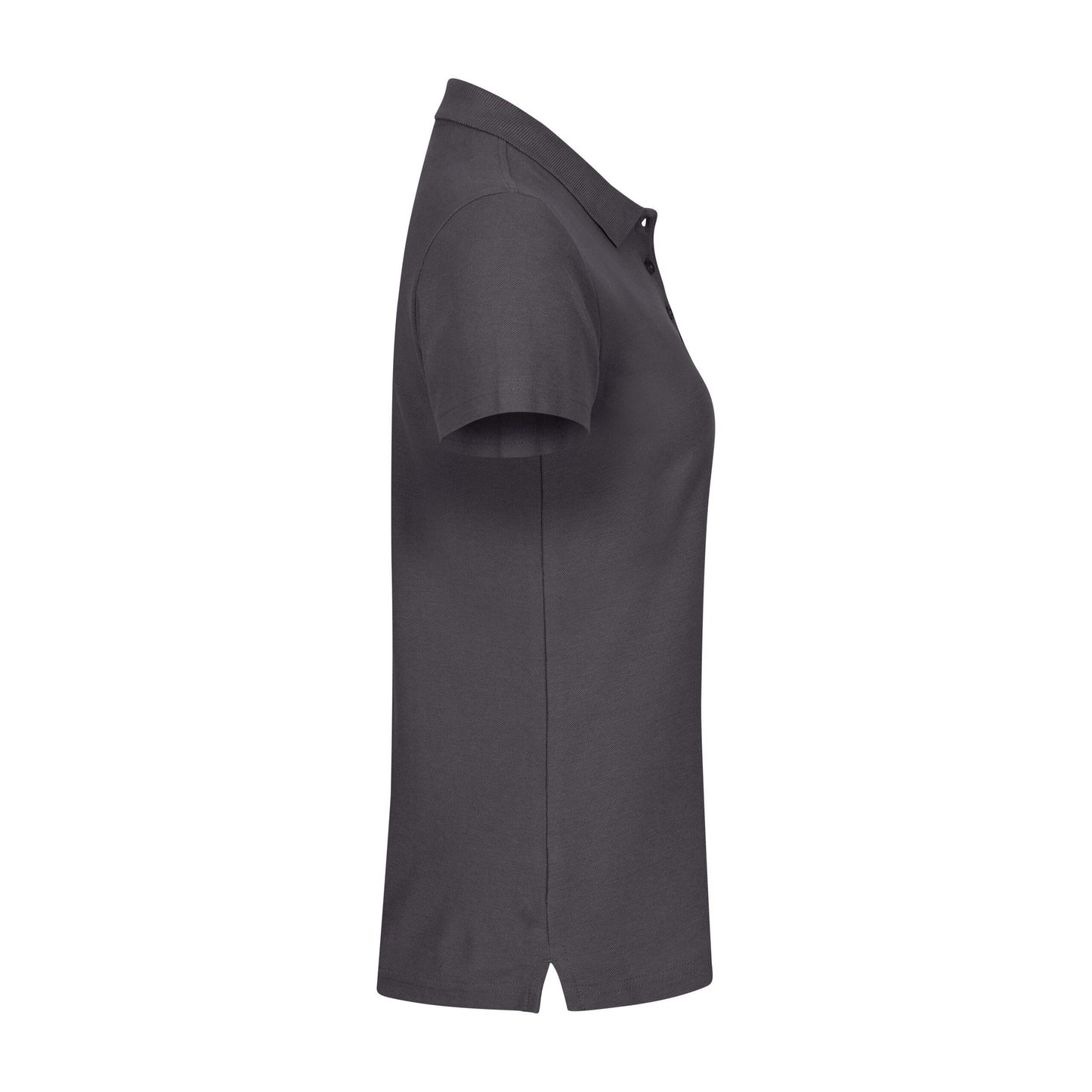 Metal Grey - Pack Shot - Clique Womens-Ladies Plain Polo Shirt