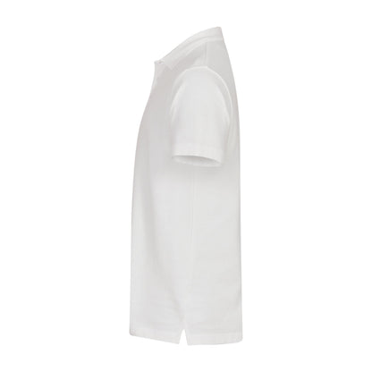 Off White - Side - Clique Mens Basic Melange Polo Shirt