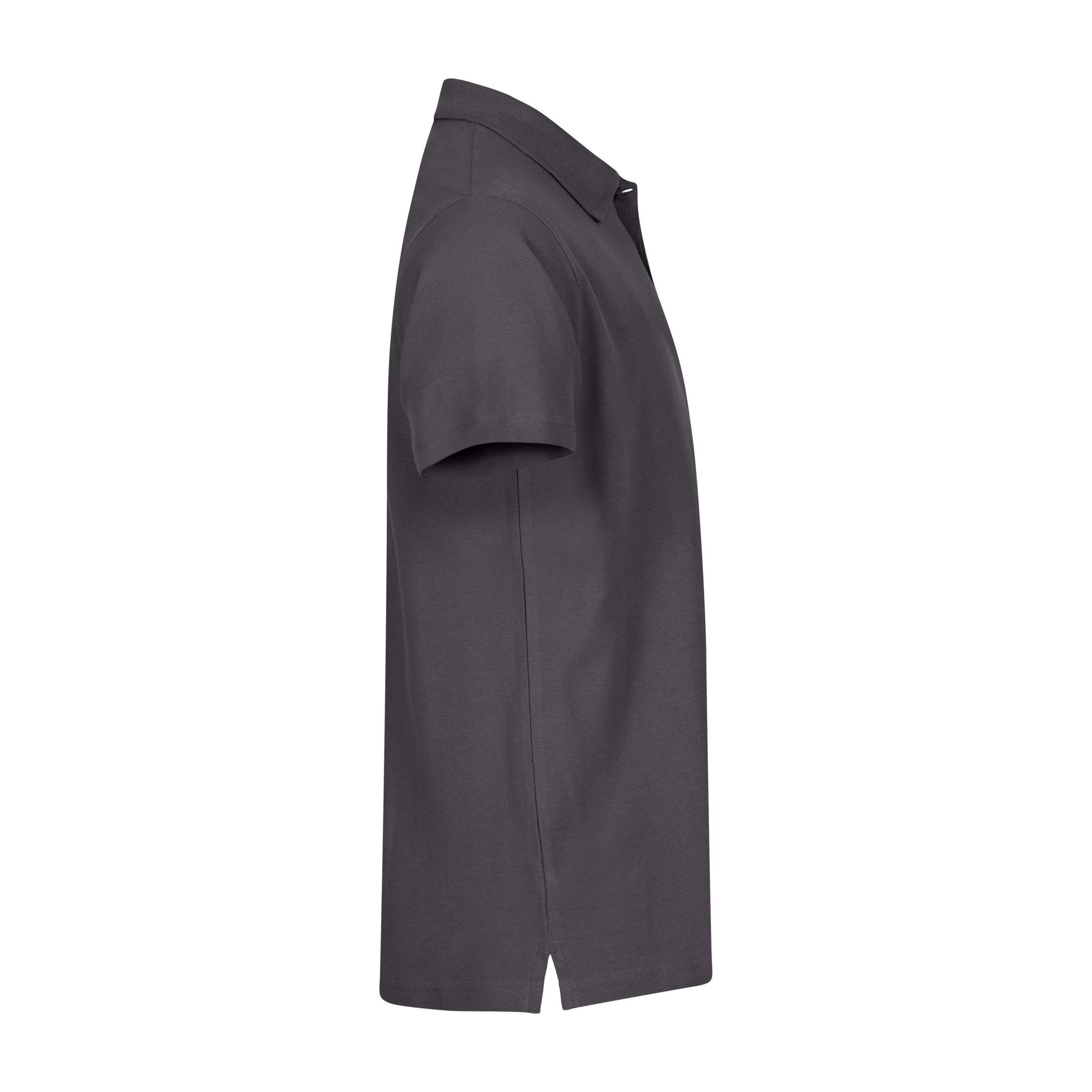 Metal Grey - Lifestyle - Clique Mens Basic Melange Polo Shirt