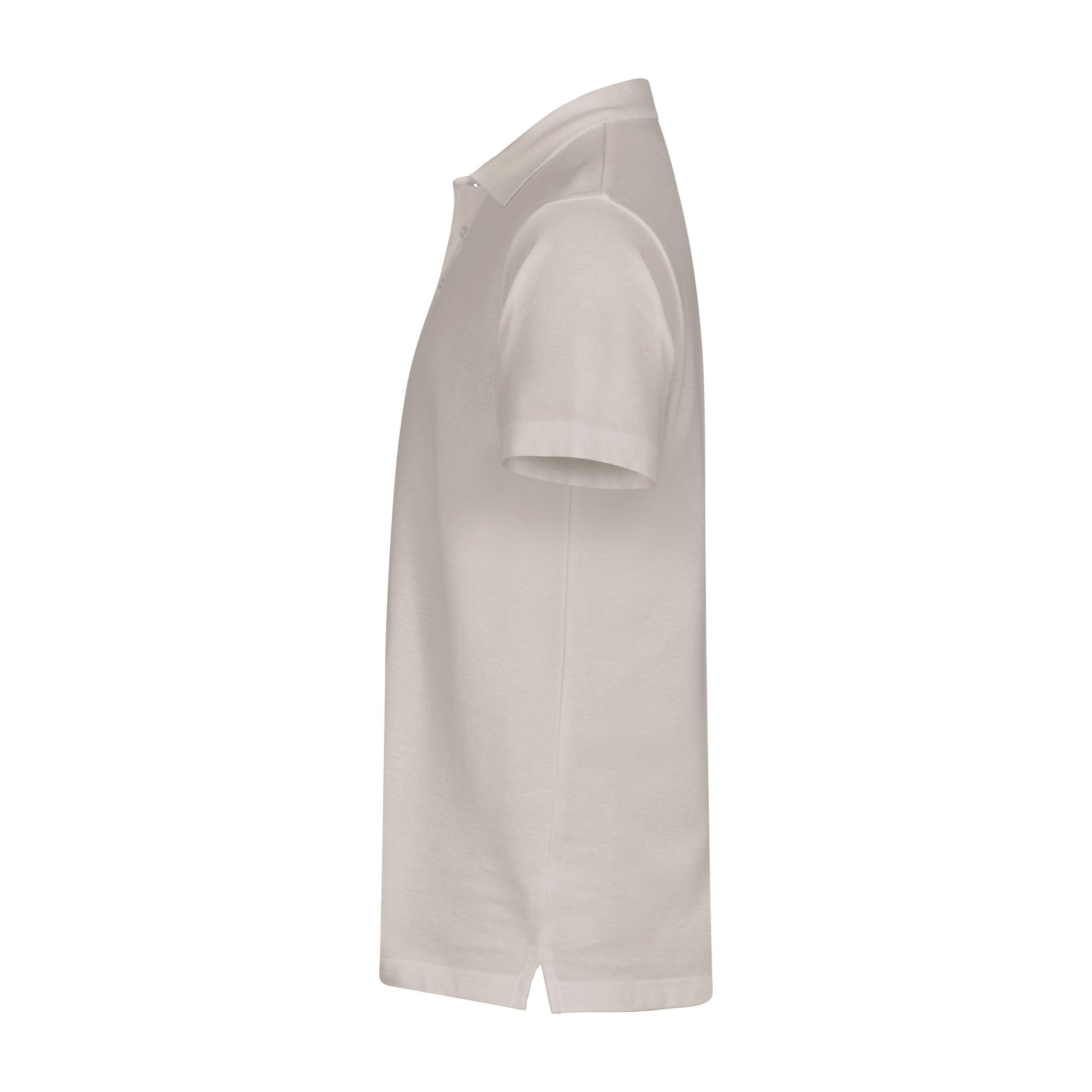 Stone - Side - Clique Mens Basic Melange Polo Shirt