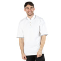 White-Navy - Back - Kustom Kit Mens St. Mellion Mens Short Sleeve Polo Shirt