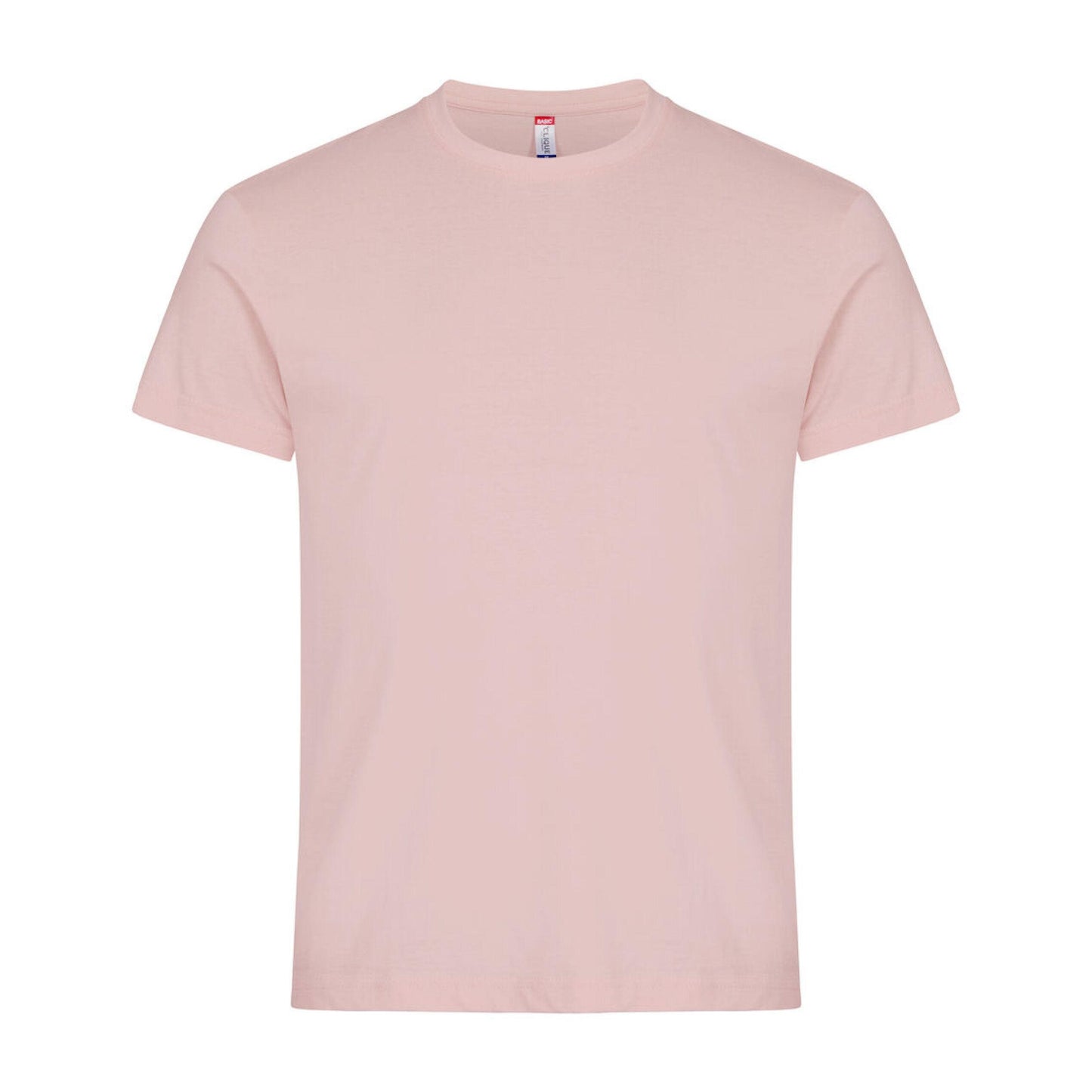 Candy Pink - Back - Clique Mens Melange T-Shirt