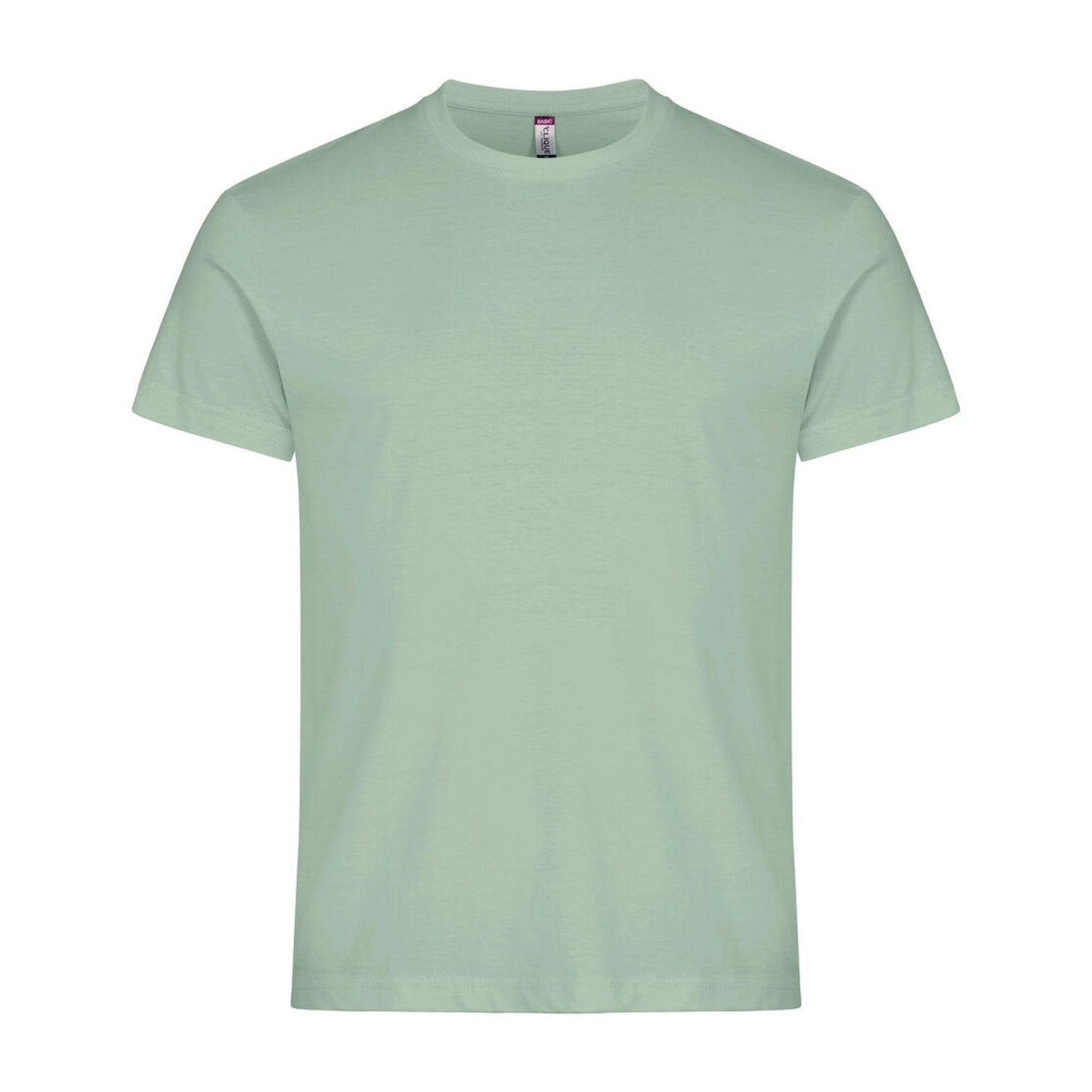 Sage Green - Back - Clique Mens Melange T-Shirt