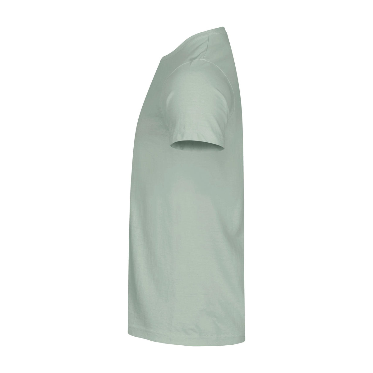 Sage Green - Side - Clique Mens Melange T-Shirt