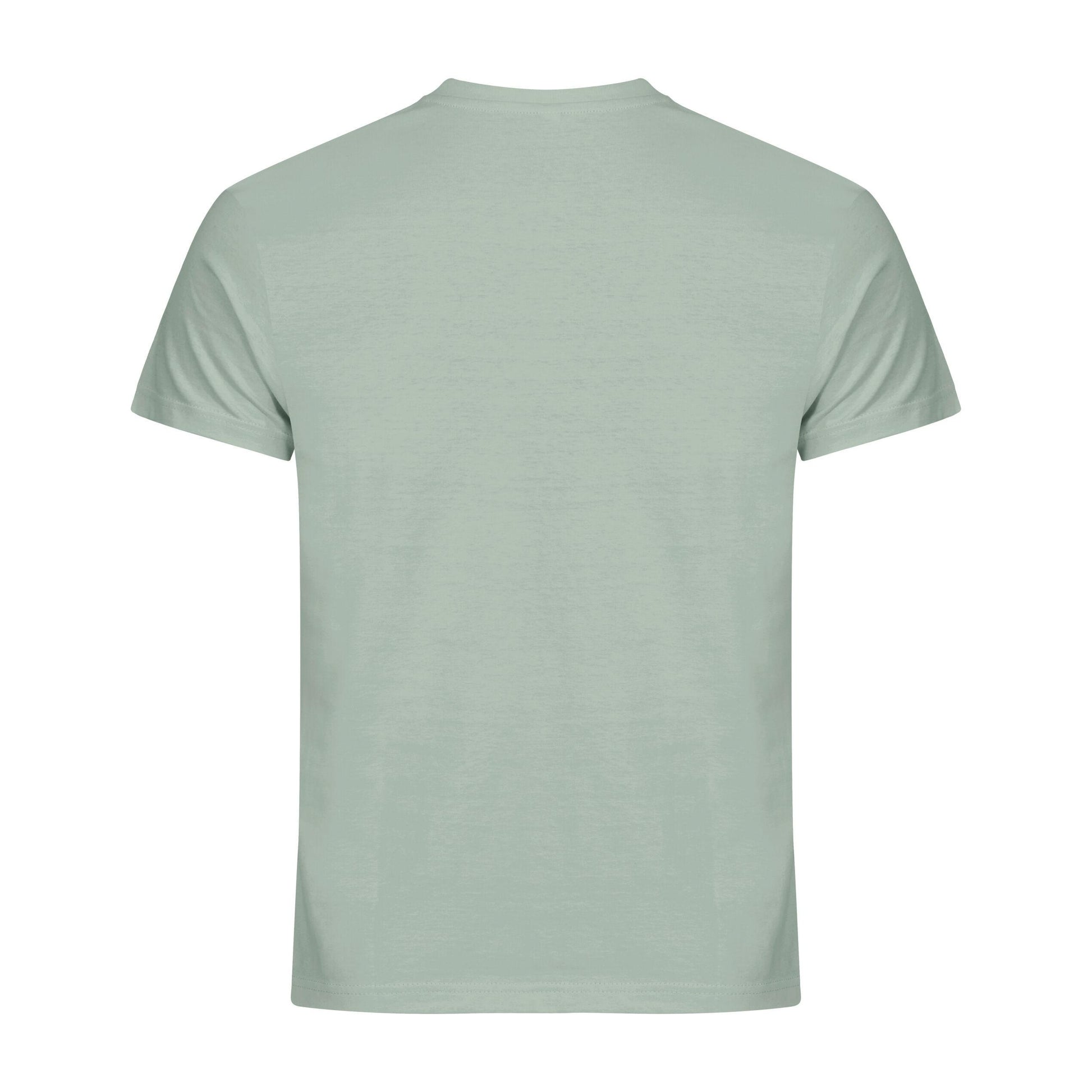 Sage Green - Pack Shot - Clique Mens Melange T-Shirt