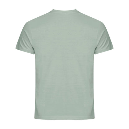 Sage Green - Pack Shot - Clique Mens Melange T-Shirt