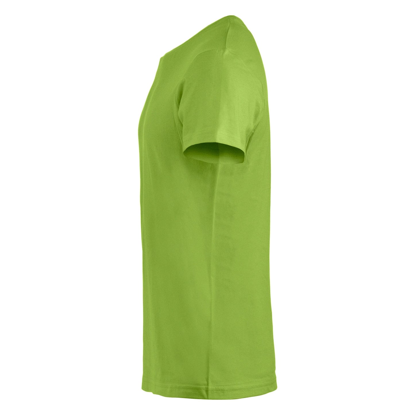 Light Green - Side - Clique Mens Melange T-Shirt