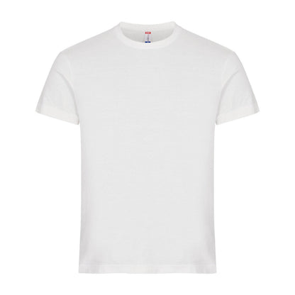 Off White - Back - Clique Mens Melange T-Shirt