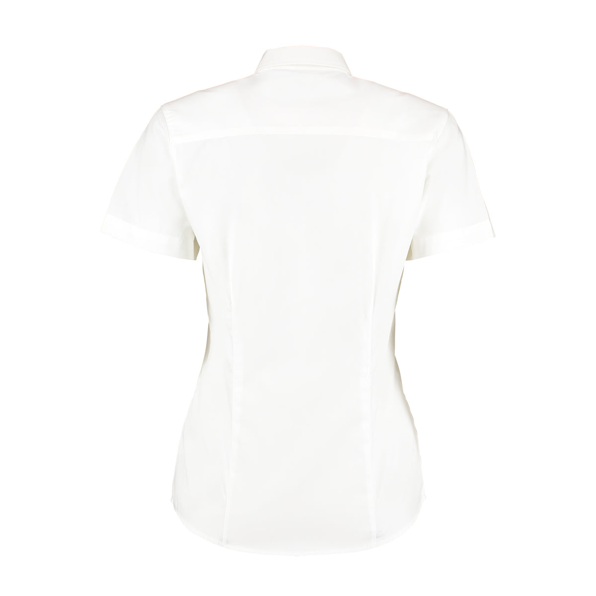 White - Back - Kustom Kit Ladies Corporate Oxford Short Sleeve Shirt