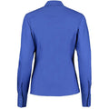 Royal Blue - Back - Kustom Kit Ladies Corporate Long Sleeve Oxford Shirt