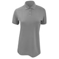 Graphite - Front - Kustom Kit Ladies Klassic Superwash Short Sleeve Polo Shirt