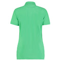 Apple Green - Back - Kustom Kit Ladies Klassic Superwash Short Sleeve Polo Shirt