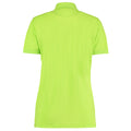 Lime - Back - Kustom Kit Ladies Klassic Superwash Short Sleeve Polo Shirt