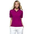 Magenta - Side - Kustom Kit Ladies Klassic Superwash Short Sleeve Polo Shirt