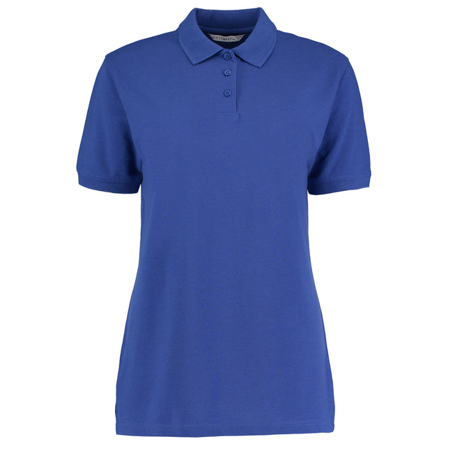 Royal Blue - Front - Kustom Kit Ladies Klassic Superwash Short Sleeve Polo Shirt