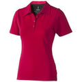 Raspberry - Back - Kustom Kit Ladies Klassic Superwash Short Sleeve Polo Shirt