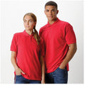 Red - Pack Shot - Kustom Kit Ladies Klassic Superwash Short Sleeve Polo Shirt