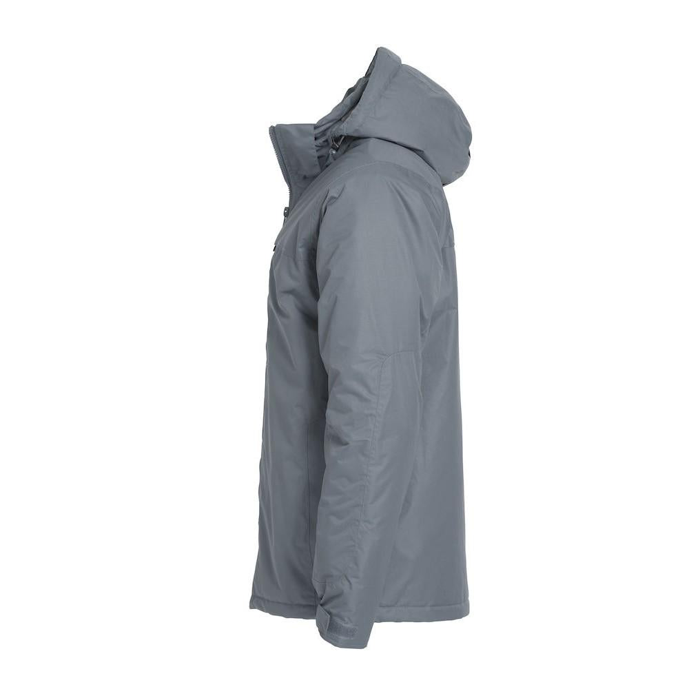 Grey - Side - Clique Mens Kingslake Waterproof Jacket