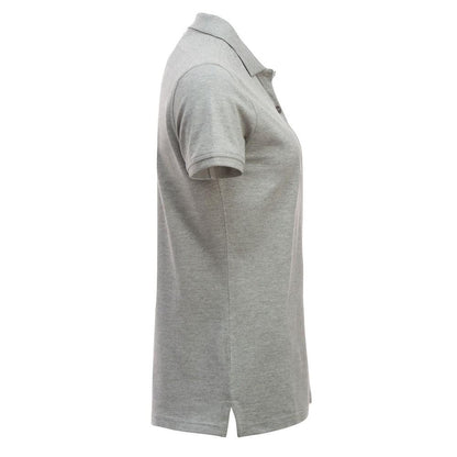 Grey Melange - Lifestyle - Clique Womens-Ladies Classic Marion Melange Polo Shirt