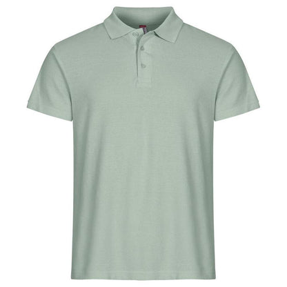 Sage Green - Front - Clique Mens Basic Polo Shirt