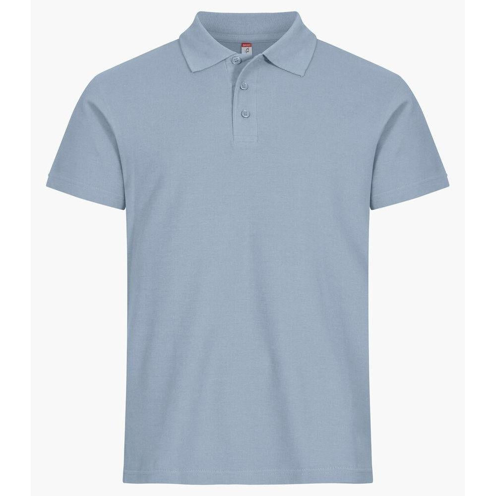 Soft Blue - Front - Clique Mens Basic Polo Shirt