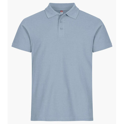 Soft Blue - Front - Clique Mens Basic Polo Shirt