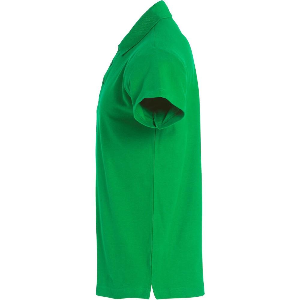 Apple Green - Side - Clique Mens Basic Polo Shirt