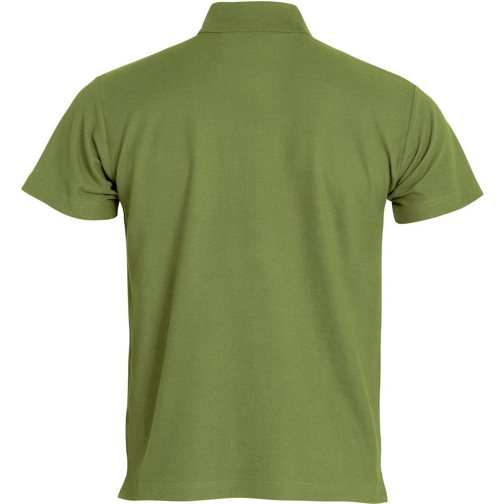 Army Green - Lifestyle - Clique Mens Basic Polo Shirt