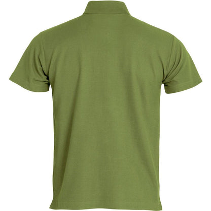 Army Green - Lifestyle - Clique Mens Basic Polo Shirt