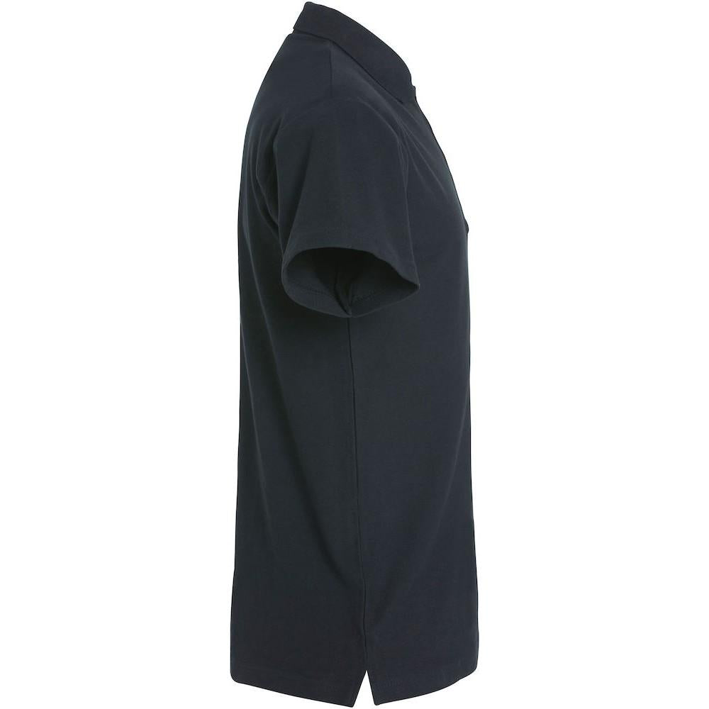Black - Back - Clique Mens Basic Polo Shirt