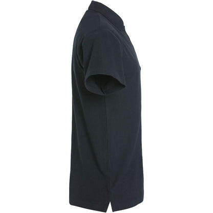 Black - Back - Clique Mens Basic Polo Shirt